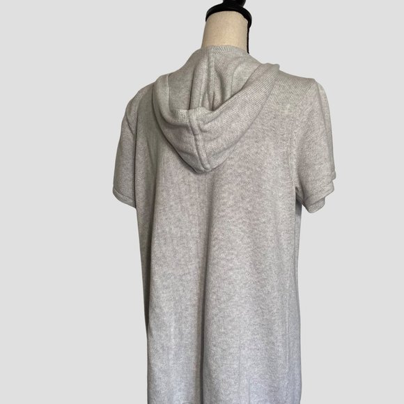 J.Jill Open Cardigan Short Sleeve Sweater - Picture 3 of 9